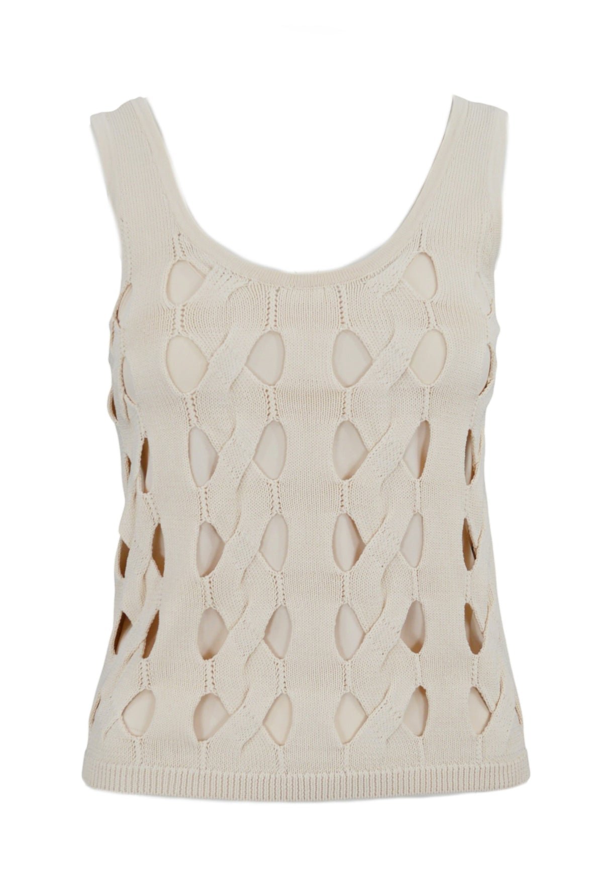 PINKO Top Trecce DERRIK Bianco 105192A2LW