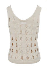 PINKO Top Trecce DERRIK Bianco 105192A2LW