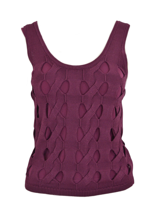 PINKO Top Trecce DERRIK Rosso 105192A2LW