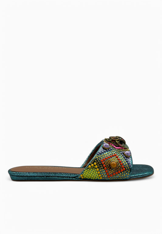 KURT GEIGER Ciabatta KENSINGTON Blu 4368878609