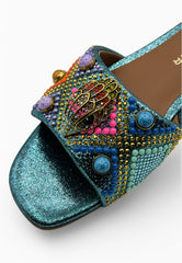 KURT GEIGER Ciabatta KENSINGTON Blu 4368878609