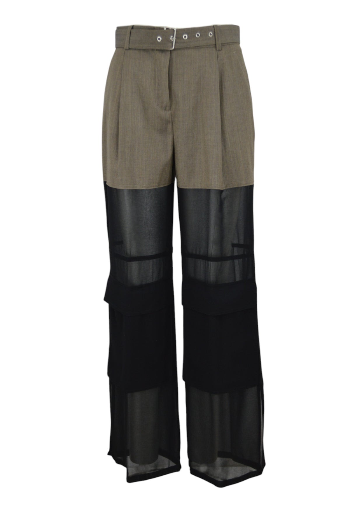 PINKO Pantalone Lana RIVER Marrone 104908A2HC