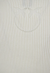 PINKO Cardigan Seta Cotone ASSIA Bianco 104810A1KW