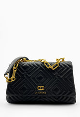 LA CARRIE Borsa in Pelle STEPHY Nero 151PBA12LEA