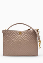 LA CARRIE Borsa in Pelle Beige 151PTZ55LEA