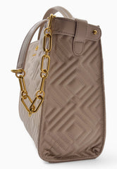 LA CARRIE Borsa in Pelle Beige 151PTZ55LEA