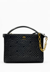 LA CARRIE Borsa in Pelle Nero 151PTZ55LEA