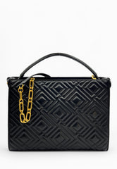 LA CARRIE Borsa in Pelle Nero 151PTZ55LEA