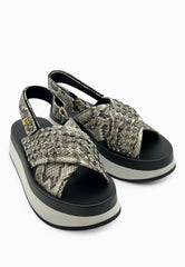 LIU-JO Sandalo DREAMY 02 Marrone BA5089EX308