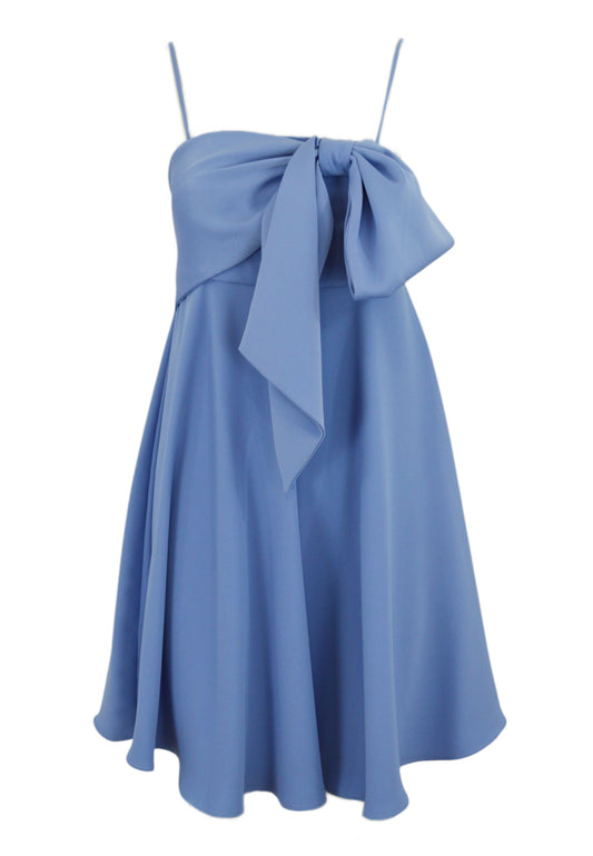 LIU-JO Abito Con Fiocco Blu CA5245T3970