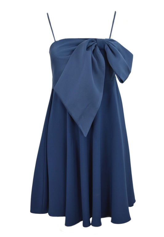 LIU-JO Abito Con Fiocco Blu CA5245T3970