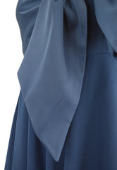 LIU-JO Abito Con Fiocco Blu CA5245T3970