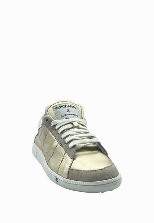 8058701352494PATRIZIA PEPE Sneakers Oro 2Z0065L154