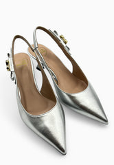 LOVE MOSCHINO Scarpa Argento JA10155G0MIF