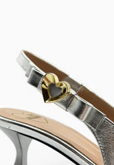 LOVE MOSCHINO Scarpa Argento JA10155G0MIF