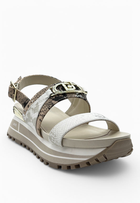 LIU-JO Sandalo MAXI WONDER 30 Marrone BA5081EX289