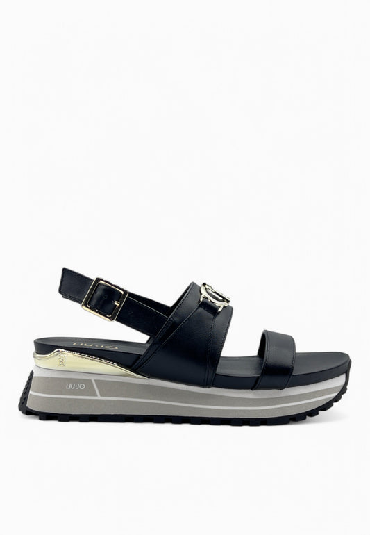 LIU-JO Sandalo MAXI WONDER 30 Nero BA5081P0102