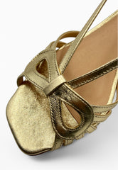CARDIFF Sandalo Oro 57366