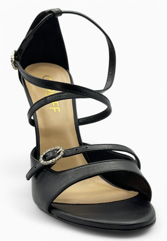 CARDIFF Sandalo Nero 2492-B