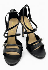 CARDIFF Sandalo Nero 2492-B