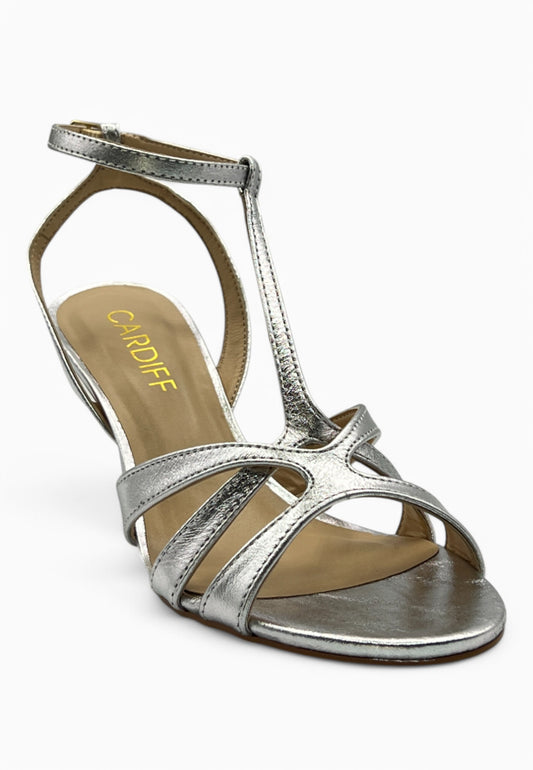 CARDIFF Sandalo Argento 2538-A