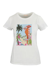 LIU-JO T-Shirt Moda Bianco WA5239JS923