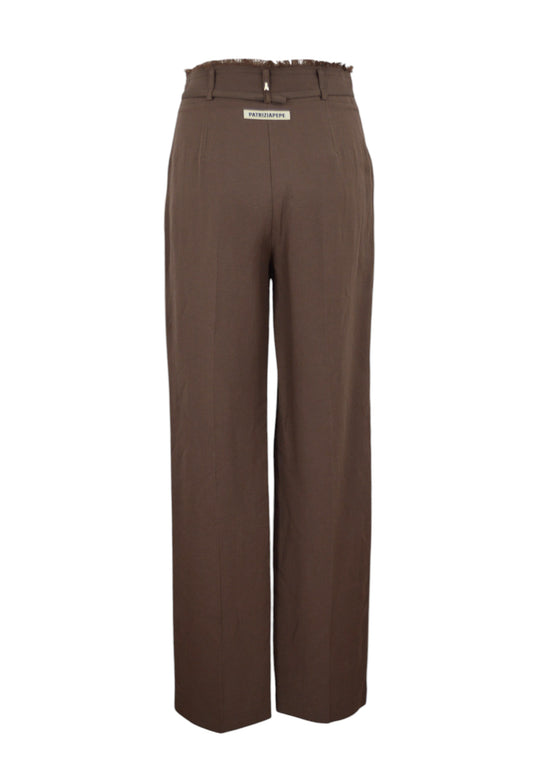 PATRIZIA PEPE Pantalone Marrone 2P1659A052