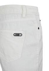 MICHAEL KORS Shorts Denim Bianco MS5906680V