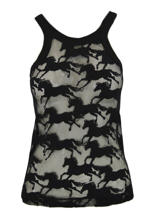 PINKO Canotta Costina WIPE Nero 105204A2JJ