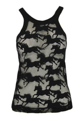 PINKO Canotta Costina WIPE Nero 105204A2JJ