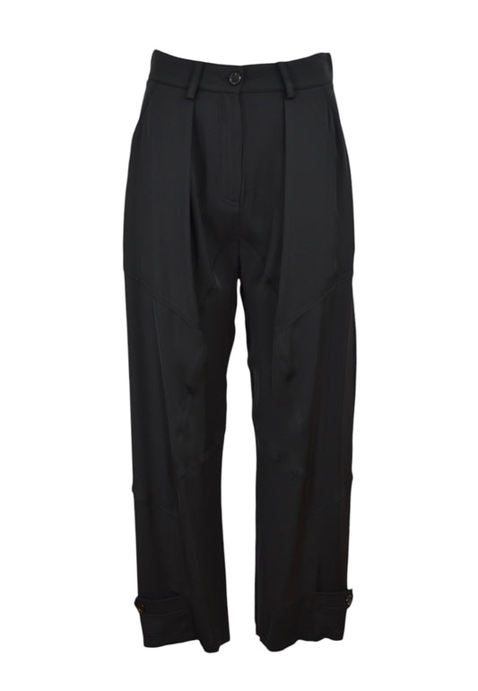 PINKO Pantalone Satin CORNETTO Nero 105773A2VF