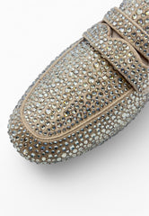 MASSIMO SANTINI Mocassino Strass Rosa CHRISTEL