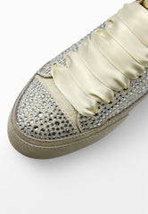 MASSIMO SANTINI Sneakers Strass Bianco RILLA