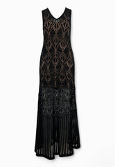LIU-JO Abito Maglia ECS Nero WA5223MS007
