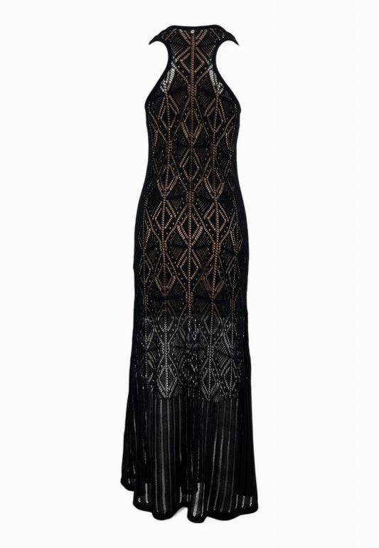 LIU-JO Abito Maglia ECS Nero WA5223MS007