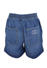 LIU-JO Shorts Authentic Blu Denim UA5232D0233