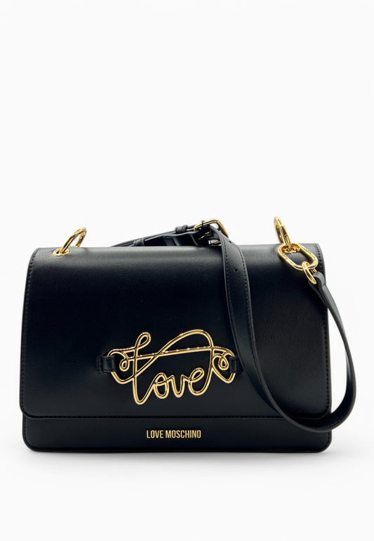 LOVE MOSCHINO Borsa PU Nero JC4264PP0MGK