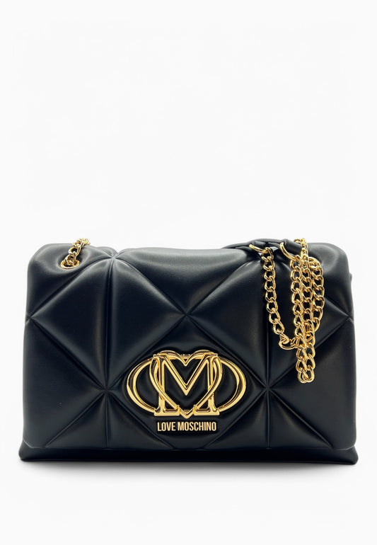 LOVE MOSCHINO Borsa PU Nero JC4041PP0MLC