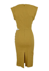 PINKO Abito Lino CIELO Beige 104955A0IM