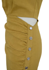 PINKO Abito Lino CIELO Beige 104955A0IM