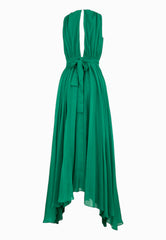 LIU-JO Abito Con Cintura Verde CA5027T2980