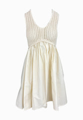 LIU-JO Abito Maglia Bianco WA5385MA44M
