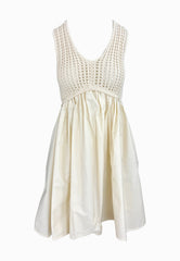 LIU-JO Abito Maglia Bianco WA5385MA44M