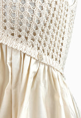 LIU-JO Abito Maglia Bianco WA5385MA44M