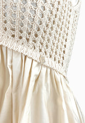 LIU-JO Abito Maglia Bianco WA5385MA44M