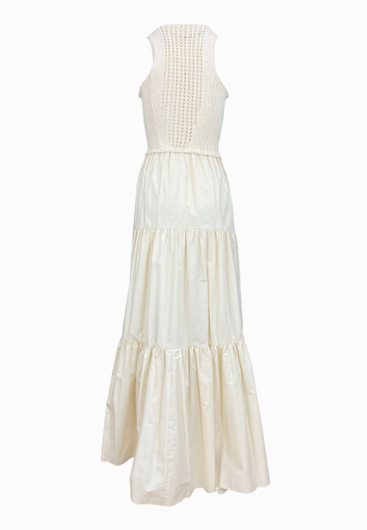 LIU-JO Abito Maglia Bianco WA5386MA44M