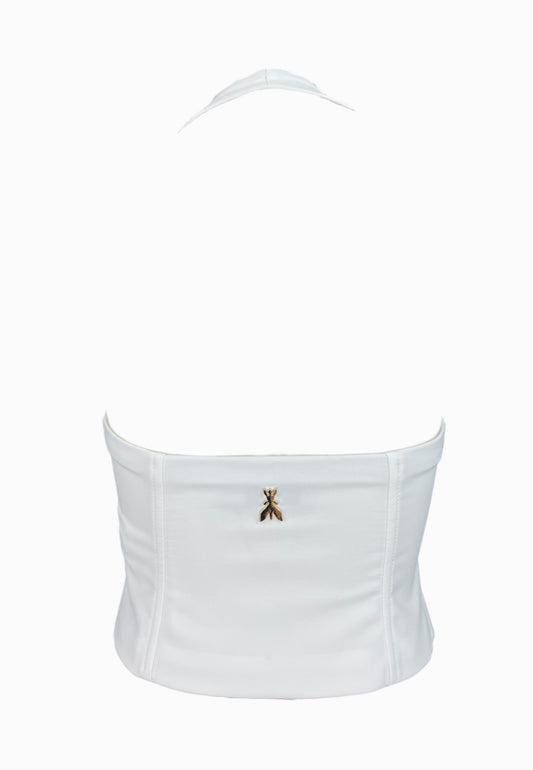 PATRIZIA PEPE Gilet Bianco 2C1618A411