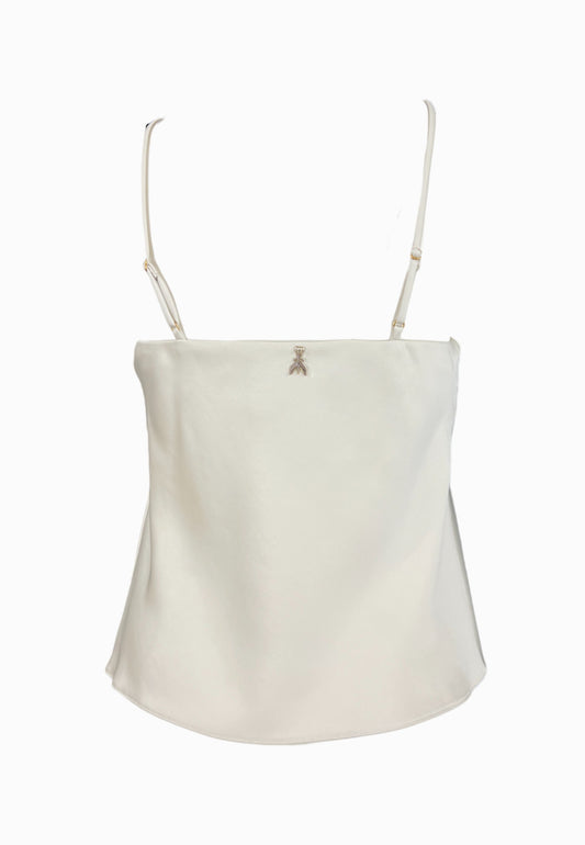 PATRIZIA PEPE Top Bianco 2C1625A563