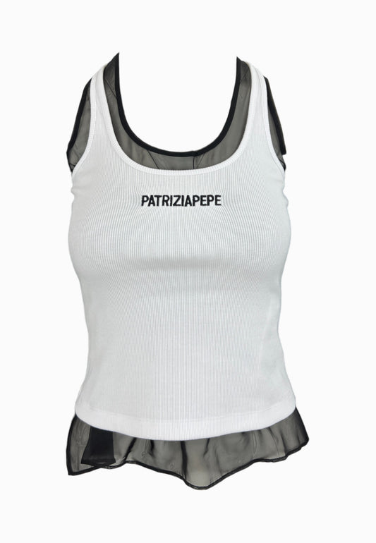 PATRIZIA PEPE Top Nero 2C1613A580