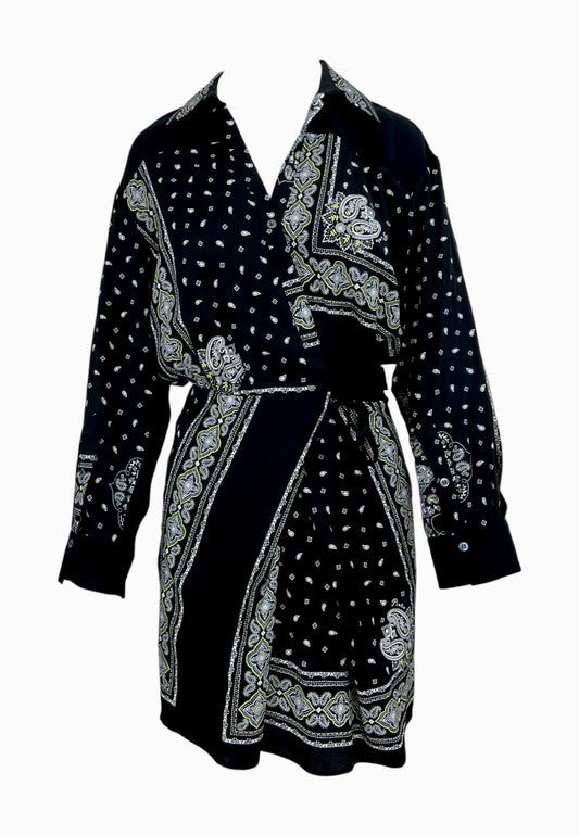 PINKO Abito Twill MESOPOTAMIA Nero 104665A2CK